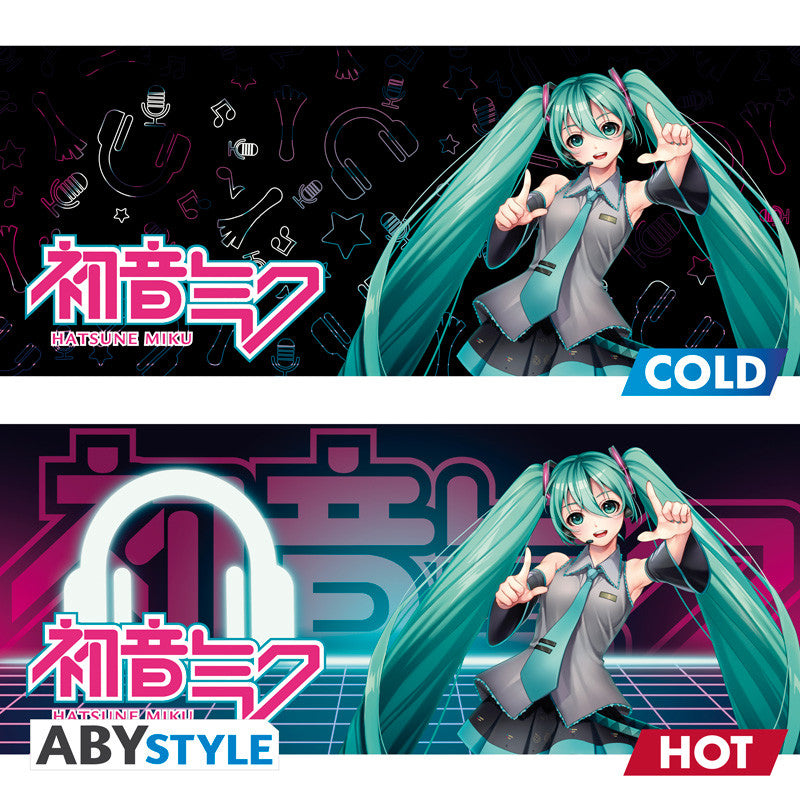 初音未來 熱力變色馬克杯 460ml 初音