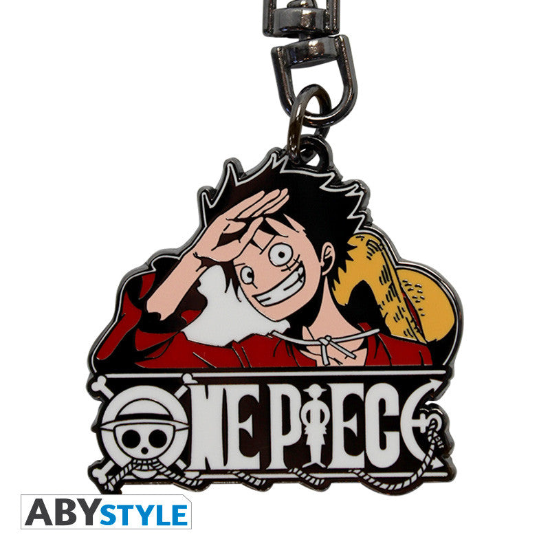 ONE PIECE 海賊王 金屬匙扣 路飛