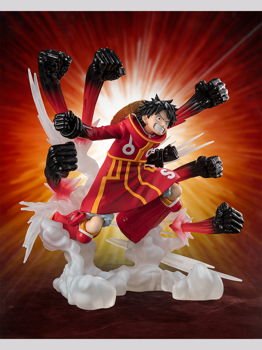 《預訂已截單》Bandai[Figuarts ZERO] 路飛 -草帽之鷹銃亂打-《2025年4月發售》