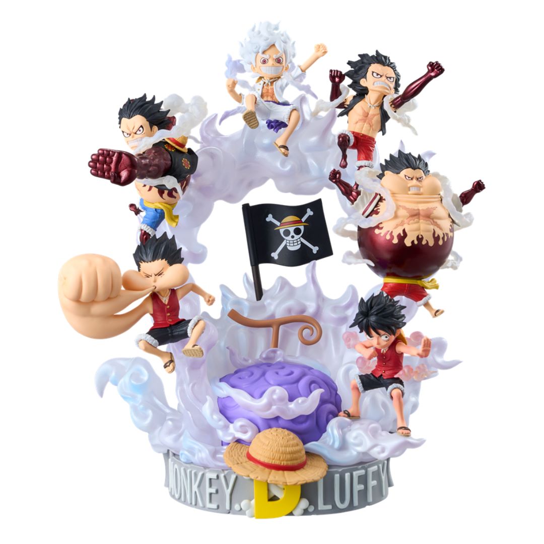 《預訂》Banpresto [WCF Premium] 海賊王 路飛 一檔至五檔[WCF x SHF]《2024年12月發售》