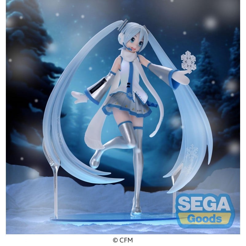 SEGA [LUMINASTA]《初音未來》 雪初音 -天際之城Ver.