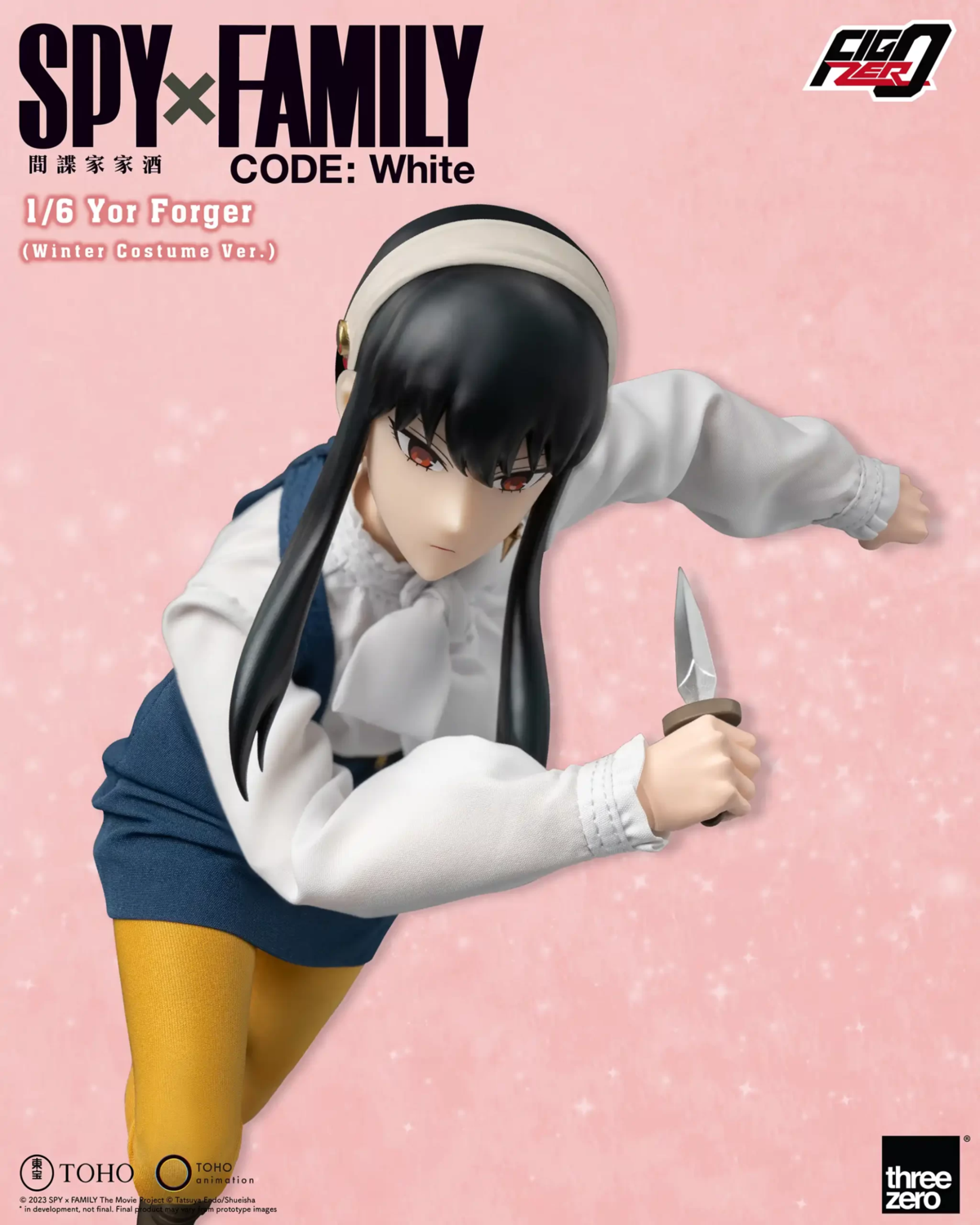 《預訂已截單》threezero 《劇場版 SPY×FAMILY CODE: White》FigZero 1/6 約兒‧佛傑（冬季服裝版）《2024年第三季發售》