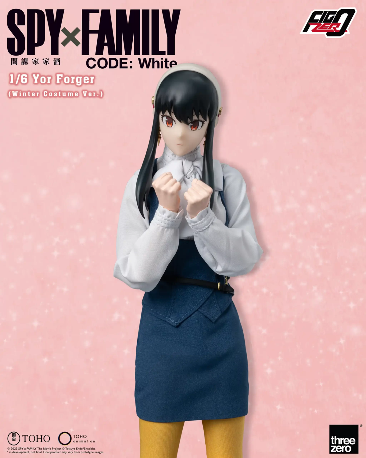 《預訂已截單》threezero 《劇場版 SPY×FAMILY CODE: White》FigZero 1/6 約兒‧佛傑（冬季服裝版）《2024年第三季發售》