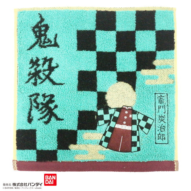 鬼滅之刃 方型小毛巾 25×25cm 羽織圖案