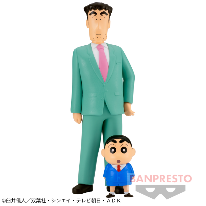 Banpresto [景品] 蠟筆小新 野原家 家庭照套裝